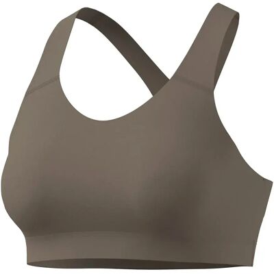 Adidas Reggiseno Sportivo Ad Alto Impatto Optime Essentials Workout Chalky Brown XL Adidas Reggiseno Sportivo Ad Alto Impatto Optime Essentials Workout Chalky Brown XL