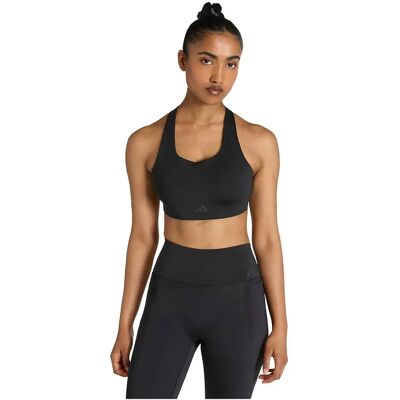 Adidas Reggiseno Sportivo Ad Alto Impatto Optime Power Black M Adidas Reggiseno Sportivo Ad Alto Impatto Optime Power Black M