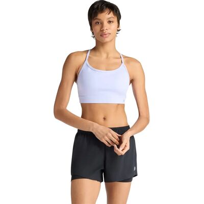 New Balance Reggiseno Sportivo Essential Yoga Purple DYK M New Balance Reggiseno Sportivo Essential Yoga Purple DYK M