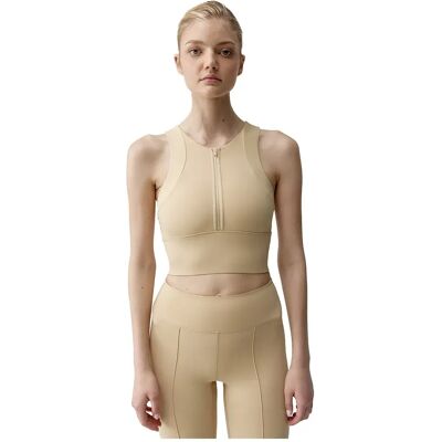 Born Living Yoga Top Sportivo Marina Straw L Born Living Yoga Top Sportivo Marina Straw L