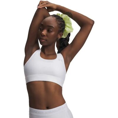 Under Armour Reggiseno Sportivo A Media Intensità Heatgear White XL Under Armour Reggiseno Sportivo A Media Intensità Heatgear White XL