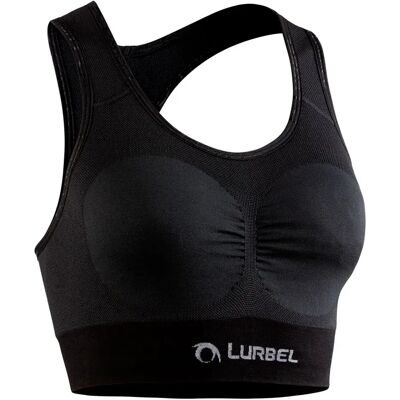 Lurbel Reggiseno Sportivo Cristallo Dark Grey M Lurbel Reggiseno Sportivo Cristallo Dark Grey M