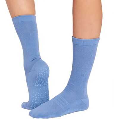 Tavi Calzini Kai Tec Pilates Grip Soft Blue EU 36-38 1/2 Tavi Calzini Kai Tec Pilates Grip Soft Blue EU 36-38 1/2