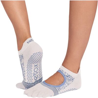 Toesox Calzini Full Toe Bellarina Tec Pilates Grip Vigor EU 36-38 1/2 Toesox Calzini Full Toe Bellarina Tec Pilates Grip Vigor EU 36-38 1/2