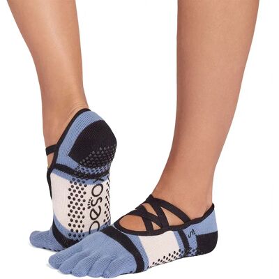 Toesox Calzini Full Toe Elle Pilates Grip Repose EU 36-38 1/2 Toesox Calzini Full Toe Elle Pilates Grip Repose EU 36-38 1/2