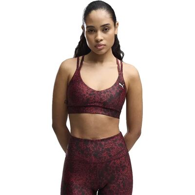 Puma Reggiseno Sportivo Tropical Speed Ruby Noir XL Puma Reggiseno Sportivo Tropical Speed Ruby Noir XL