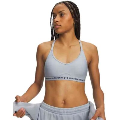 Under Armour Reggiseno Sportivo A Bassa Intensità Crossback Low Strappy Blue / Downpour Gray S Under Armour Reggiseno Sportivo A Bassa Intensità Crossback Low Strappy Blue / Downpour Gray S