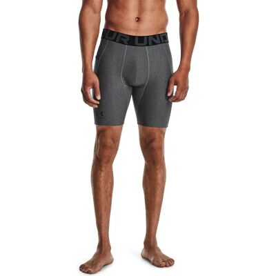 Under Armour Pantaloni Corti Compression Carbon Heather XS Under Armour Pantaloni Corti Compression Carbon Heather XS