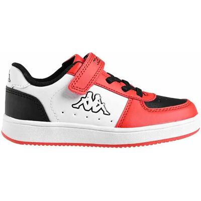 Kappa Sneaker Malone Ev White / Black / Red EU 22 Kappa Sneaker Malone Ev White / Black / Red EU 22