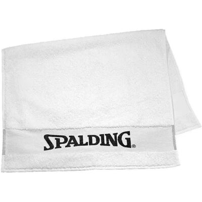 Spalding Blanco - Asciugamano 100% cotone con logo - Asciugamano Spalding Blanco - Asciugamano 100% cotone con logo - Asciugamano
