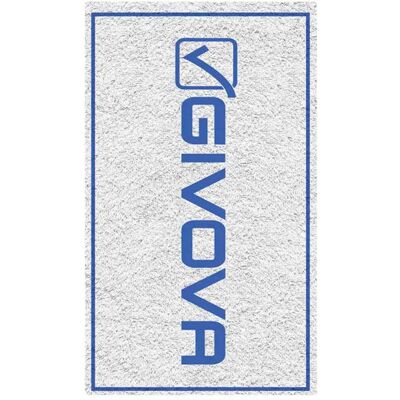 Givova Asciugamano Mare Double Face White / Light Blue 170 x 80 cm Givova Asciugamano Mare Double Face White / Light Blue 170 x 80 cm