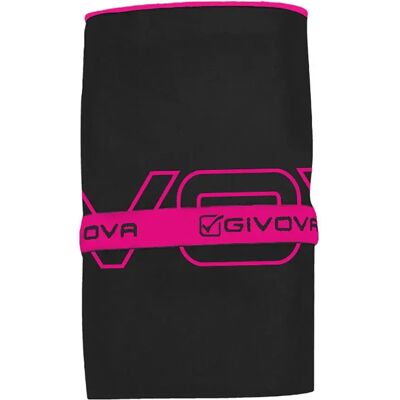 Givova Asciugamano Telo Big Black / Fucshia Fluo 80 x 165 cm Givova Asciugamano Telo Big Black / Fucshia Fluo 80 x 165 cm