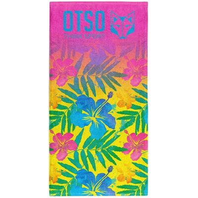Otso Asciugamano Microbiber Floral Pink One Size Otso Asciugamano Microbiber Floral Pink One Size