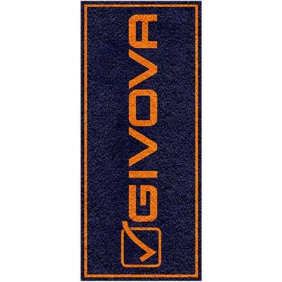 Givova Asciugamano Telo Blu / Orange 38 x 88 cm Givova Asciugamano Telo Blu / Orange 38 x 88 cm