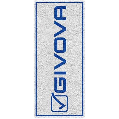 Givova Asciugamano Telo White / Light Blue 38 x 88 cm Givova Asciugamano Telo White / Light Blue 38 x 88 cm