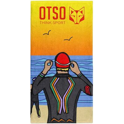 Otso Asciugamano Time To Tri Swim Multicolour One Size Otso Asciugamano Time To Tri Swim Multicolour One Size