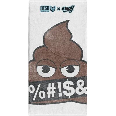 Otso Asciugamano In Microfibra Emoji Deja Poo Multicolour One Size Otso Asciugamano In Microfibra Emoji Deja Poo Multicolour One Size