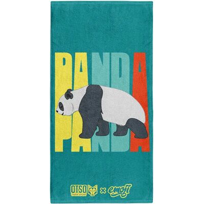 Otso Asciugamano In Microfibra Emoji Panda Multicolour One Size Otso Asciugamano In Microfibra Emoji Panda Multicolour One Size