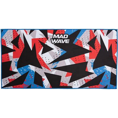Mad Asciugamano Microfiber Geometry Multicolor 40 x 80 cm Mad Asciugamano Microfiber Geometry Multicolor 40 x 80 cm