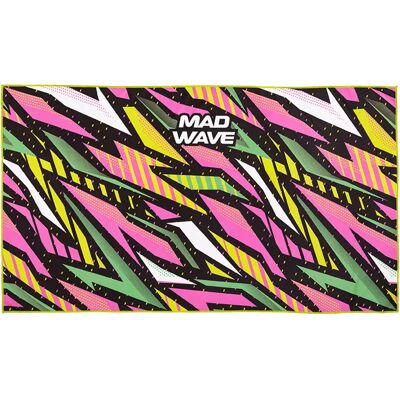 Mad Asciugamano Microfiber Stripes Multicolor 80 x 140 cm Mad Asciugamano Microfiber Stripes Multicolor 80 x 140 cm
