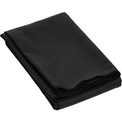Mad Asciugamano Microfibre Black 80 x 140 cm Mad Asciugamano Microfibre Black 80 x 140 cm