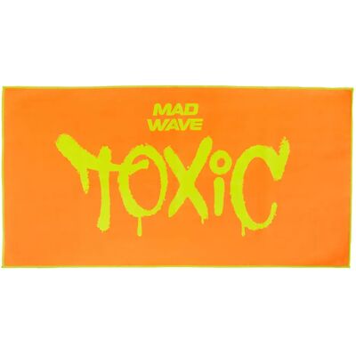 Mad Asciugamano In Microfibra Toxic Orange 40 x 80 cm Mad Asciugamano In Microfibra Toxic Orange 40 x 80 cm