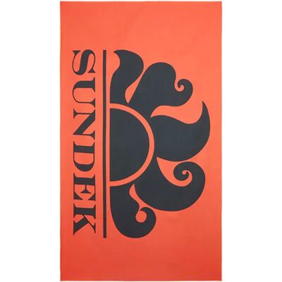 Sundek Asciugamano Microfiber Fluo Orange One Size Sundek Asciugamano Microfiber Fluo Orange One Size