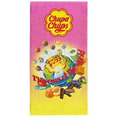 Otso Asciugamano In Microfibra Chupa Chups Flavours World Multicolour One Size Otso Asciugamano In Microfibra Chupa Chups Flavours World Multicolour One Size
