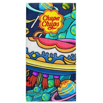 Otso Asciugamano In Microfibra Chupa Chups Space Multicolour One Size Otso Asciugamano In Microfibra Chupa Chups Space Multicolour One Size