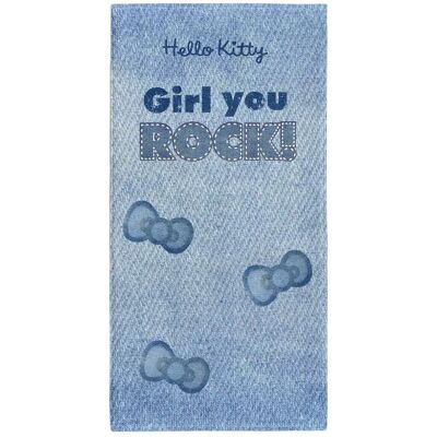 Otso Asciugamano In Microfibra Hello Kitty Denim Denim One Size Otso Asciugamano In Microfibra Hello Kitty Denim Denim One Size