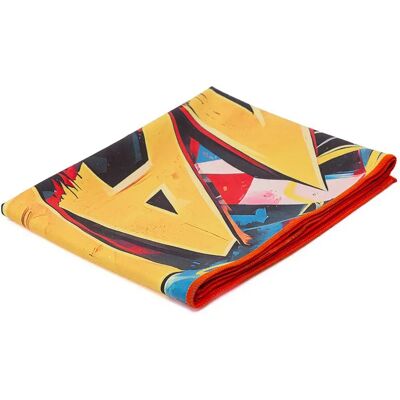 Mad Asciugamano Microfiber Graffiti Multicolor 40 x 80 cm Mad Asciugamano Microfiber Graffiti Multicolor 40 x 80 cm