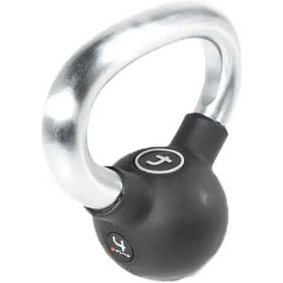 Kettlebell in Gomma O'live 4kg - Forza e Stabilità Kettlebell in Gomma O'live 4kg - Forza e Stabilità