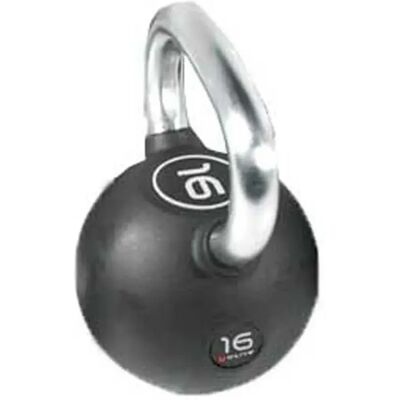Kettlebell in gomma O'live 16 kg - Attrezzatura fitness Kettlebell in gomma O'live 16 kg - Attrezzatura fitness