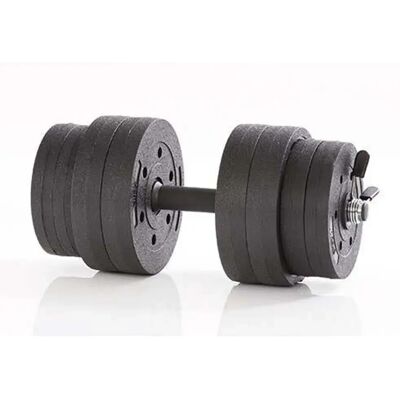 Gymstick Manubrio Active 15kg Vinyl Set Black 15 kg Gymstick Manubrio Active 15kg Vinyl Set Black 15 kg