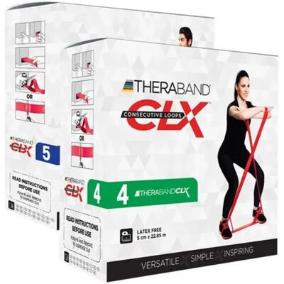 Theraband Fascia Di Resistenza Clx Loops Blue 22 m Theraband Fascia Di Resistenza Clx Loops Blue 22 m