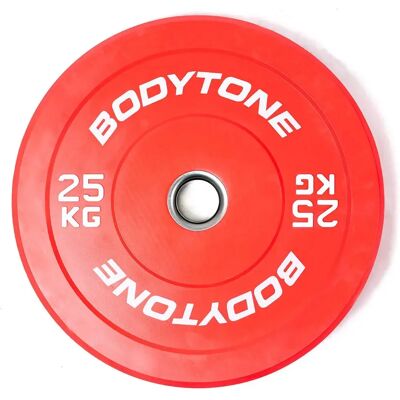 Bodytone Disco Olimpico Rubber 25kg Red 25 kg Bodytone Disco Olimpico Rubber 25kg Red 25 kg
