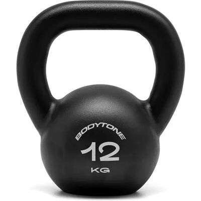 Bodytone Kettlebell Kb12 - Pesistica, 12 kg, Nero Bodytone Kettlebell Kb12 - Pesistica, 12 kg, Nero