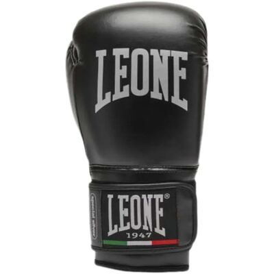 Leone1947 Leone197 Guanti Da Boxe In Pelle Artificiale Thunder Black 16 oz Leone1947 Leone197 Guanti Da Boxe In Pelle Artificiale Thunder Black 16 oz
