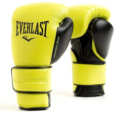 Everlast Guanti Da Boxe In Pelle Artificiale Powerlock 2 Pro Neon Yellow 12 oz Everlast Guanti Da Boxe In Pelle Artificiale Powerlock 2 Pro Neon Yellow 12 oz