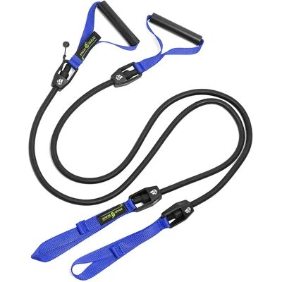 Mad Wave Tubo Di Resistenza Extra Forte Con Maniglie Dry Training Blue 6.3-15.4 kg Mad Wave Tubo Di Resistenza Extra Forte Con Maniglie Dry Training Blue 6.3-15.4 kg