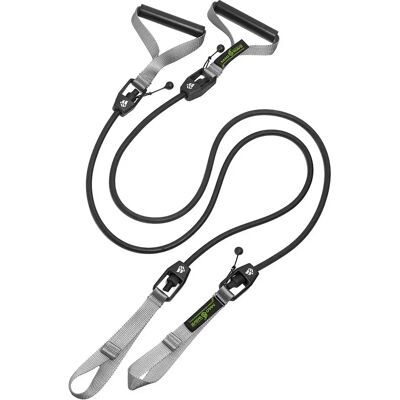 Mad Wave Banda Di Resistenza Extra Leggera Con Maniglie Dry Training Grey 1.3-3.6 kg Mad Wave Banda Di Resistenza Extra Leggera Con Maniglie Dry Training Grey 1.3-3.6 kg