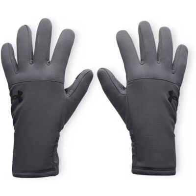 Under Armour Guanti Da Allenamento Storm Fleece Gray / Black L Under Armour Guanti Da Allenamento Storm Fleece Gray / Black L