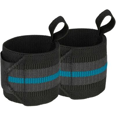 Avento Paia Di Polsini Stabilizzanti Black / Blue One Size Avento Paia Di Polsini Stabilizzanti Black / Blue One Size