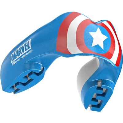 Safejawz Paradenti Marvel Ortho Captain America Black One Size Safejawz Paradenti Marvel Ortho Captain America Black One Size