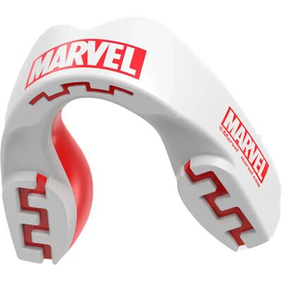 Safejawz Paradenti Junior Marvel Logo White One Size Safejawz Paradenti Junior Marvel Logo White One Size