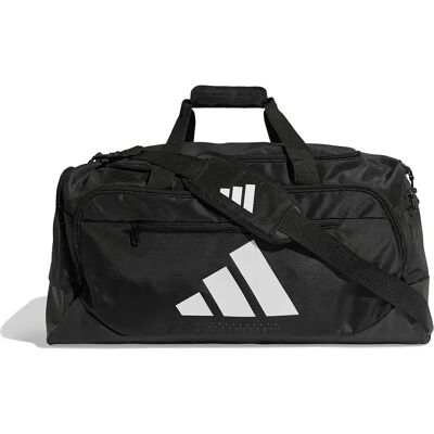 Adidas Borsone Duffle Training Defender Medium 60l Black / White One Size Adidas Borsone Duffle Training Defender Medium 60l Black / White One Size