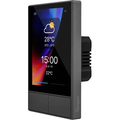 Sonoff Termostato Intelligente Smart Wifi Nspanel 120 Mm Black One Size Sonoff Termostato Intelligente Smart Wifi Nspanel 120 Mm Black One Size