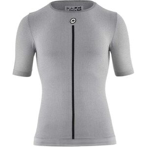 Maglietta interna Assos estate manica corta grigio chiaro - L-XL Maglietta interna Assos estate manica corta grigio chiaro - L-XL