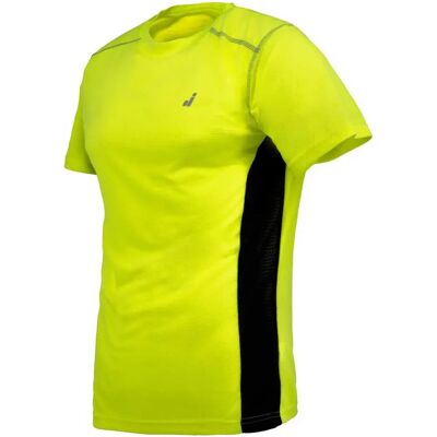 Joluvi Maglietta A Maniche Corte Ultra Neon Yellow / Black 2XL Joluvi Maglietta A Maniche Corte Ultra Neon Yellow / Black 2XL