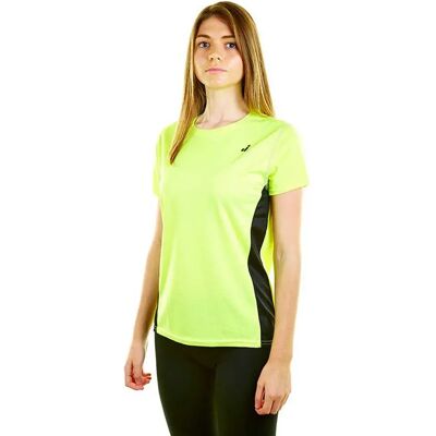 Joluvi Maglietta A Maniche Corte Ultra Neon Yellow / Black 2XL Joluvi Maglietta A Maniche Corte Ultra Neon Yellow / Black 2XL